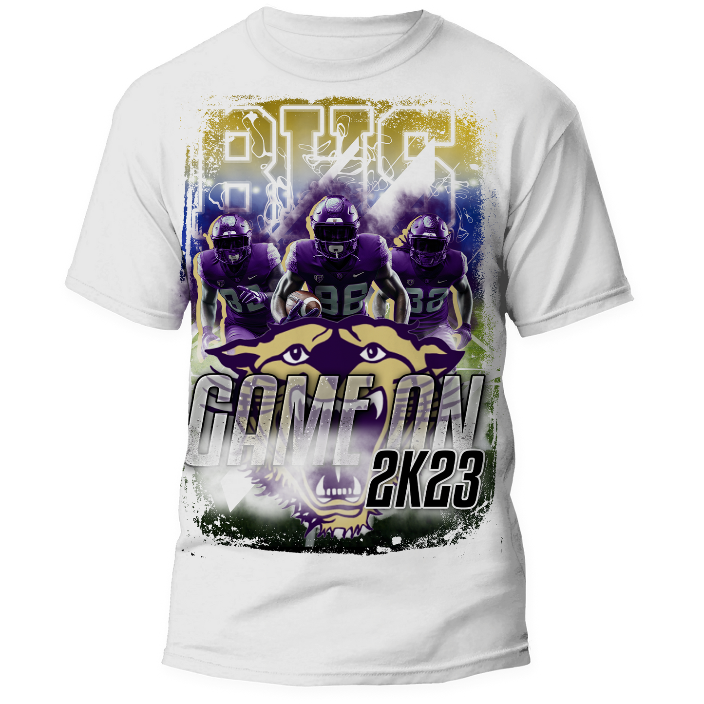 Spirit Gear - 13 x 19 Starting $18.00 Center Print Shirt