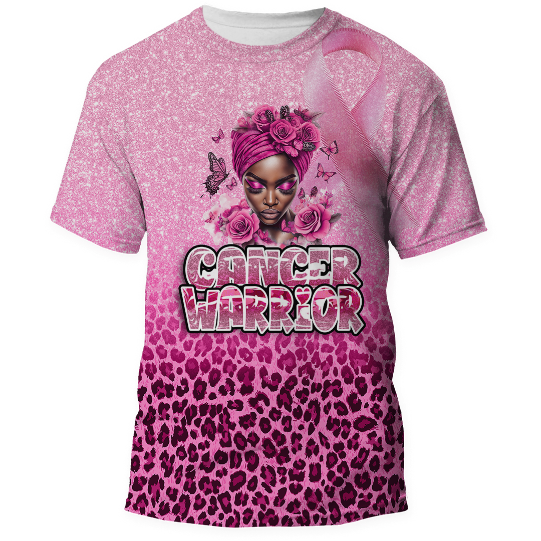 PinkOut Cancer Warrior Shirt All-Over