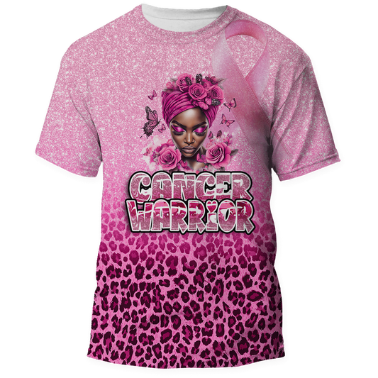 PinkOut Cancer Warrior Shirt All-Over