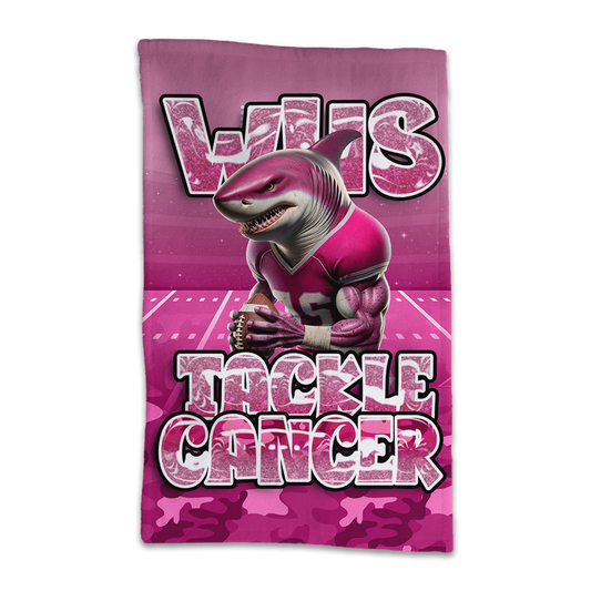 PinkOutTackle Cancer Rally Towel